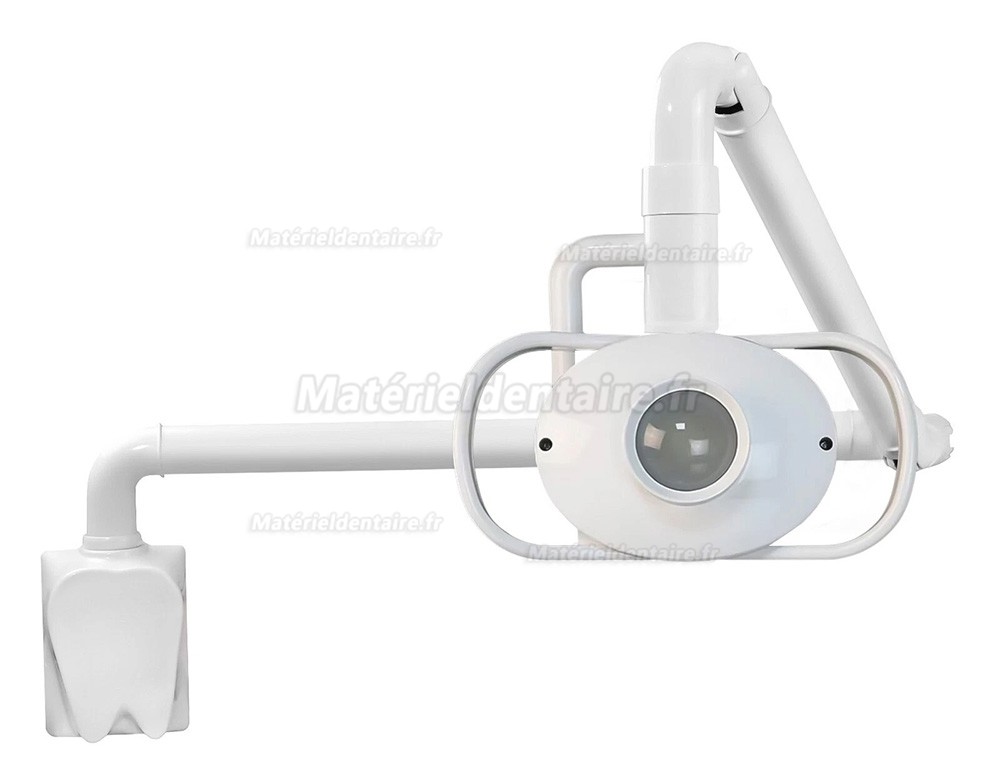 Lampe d'examen ORL dentaire (murale) avec bras